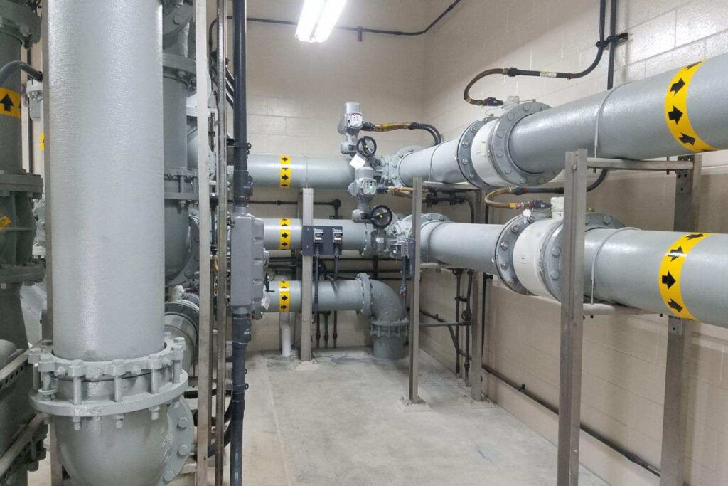 Mechanical pipe system